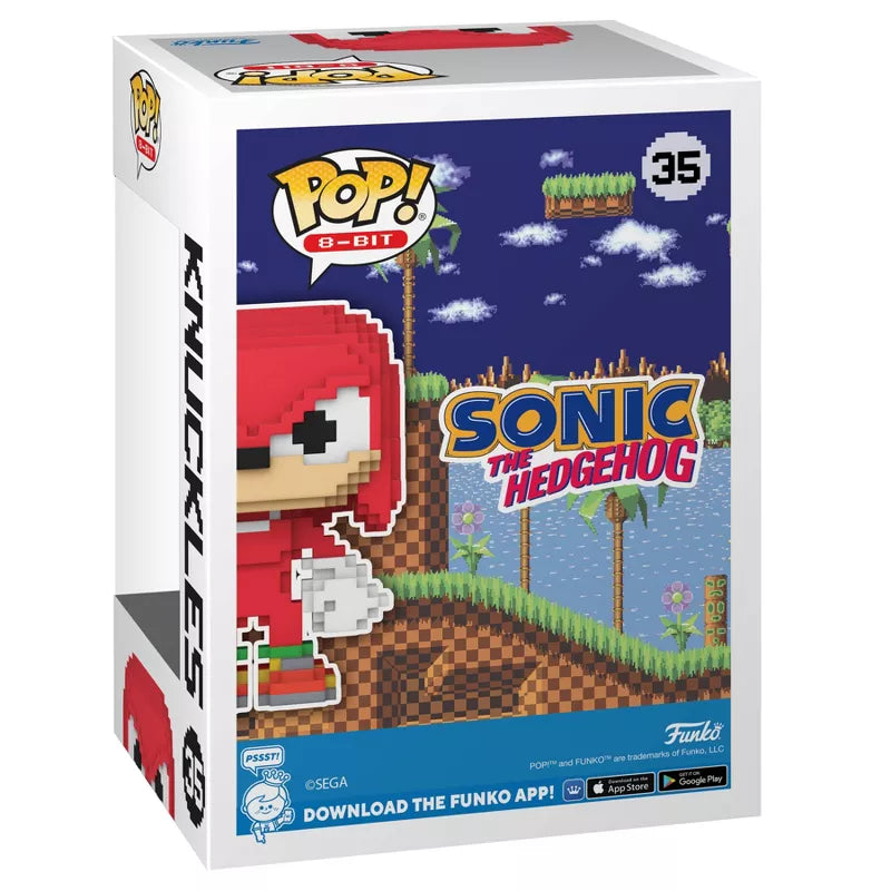 Funko POP! 8-Bit: Sonic the Hedgehog Knuckles Vinyl Figure (Target Exclusive)