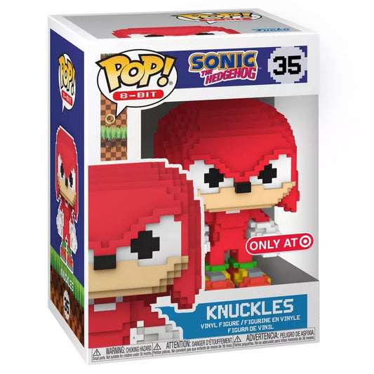 Funko POP! 8-Bit: Sonic the Hedgehog Knuckles Vinyl Figure (Target Exclusive)