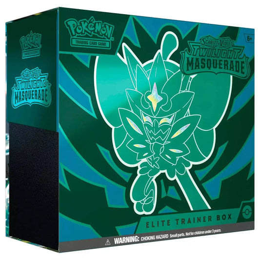 صندوق تدريب النخبة Twilight Masquerade (ETB) - بوكيمون TCG: Scarlet &amp; Violet